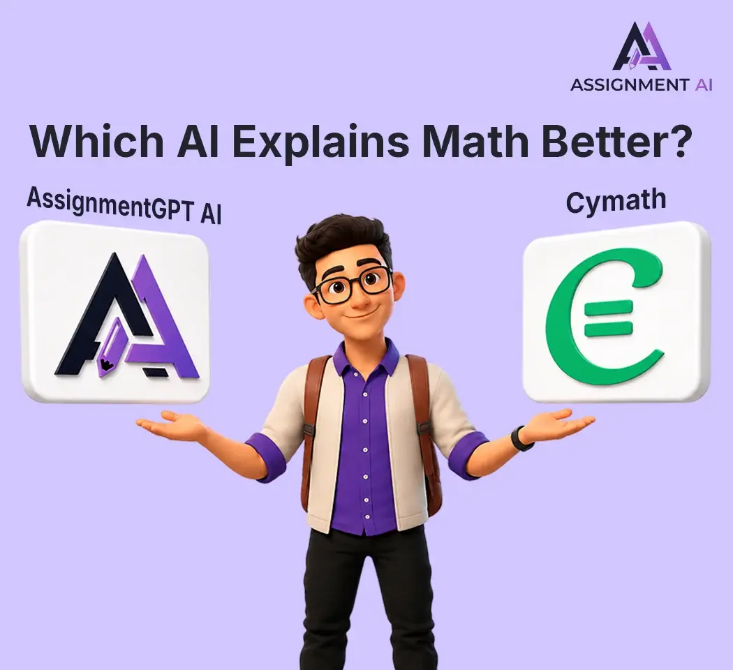 AssignmentGPT AI vs Cymath: Best AI Math Solver?