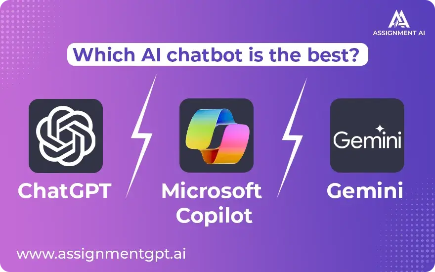 ChatGPT vs. Microsoft Copilot vs. Gemini: Which AI chatbot is the best?