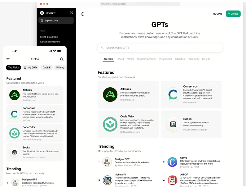 OPENAI INTRODUCES THE GPT STORE: A NEW WAY FOR DEVELOPERS TO EARN