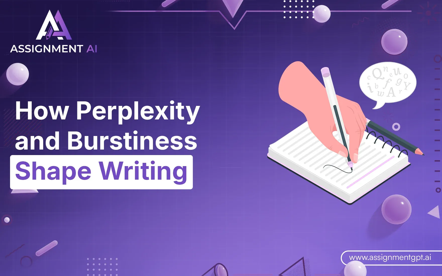 How Perplexity and Burstiness Shape Writing
