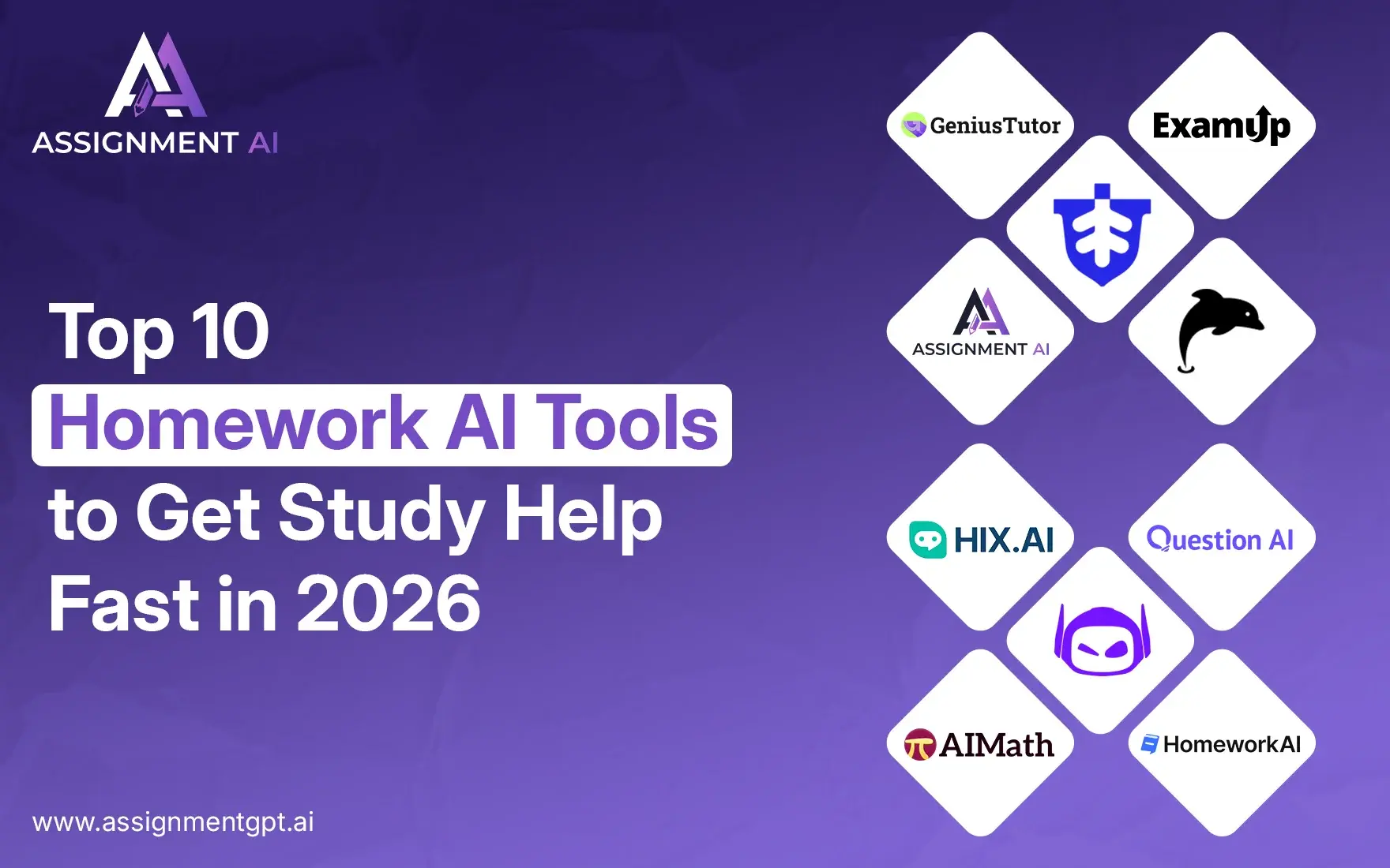 Top 11 Homework AI Tools to Get Study Help Fast in 2026