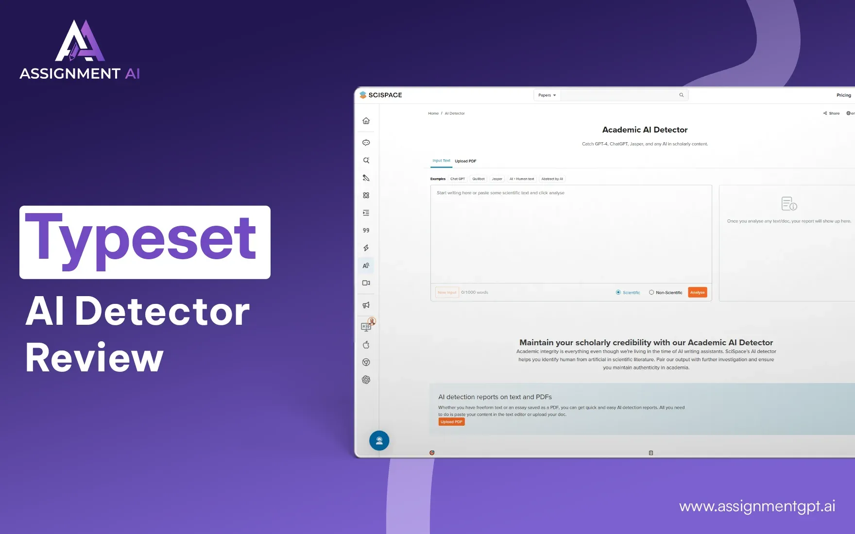 Typeset AI Detector Review | Features, Pricing & Test Results
