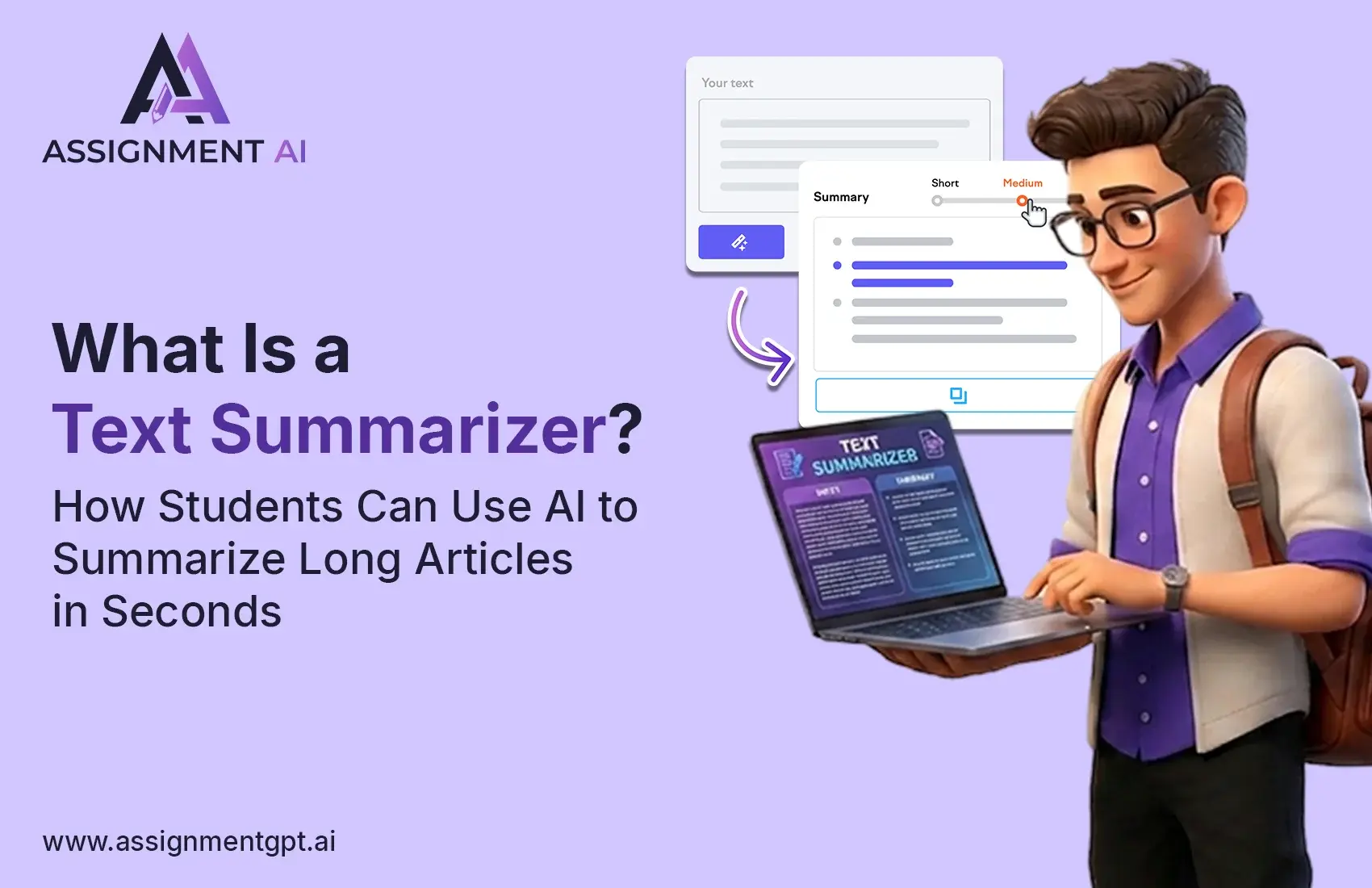 What Is a Text Summarizer? How Students Can Use AI to Summarize Long Articles