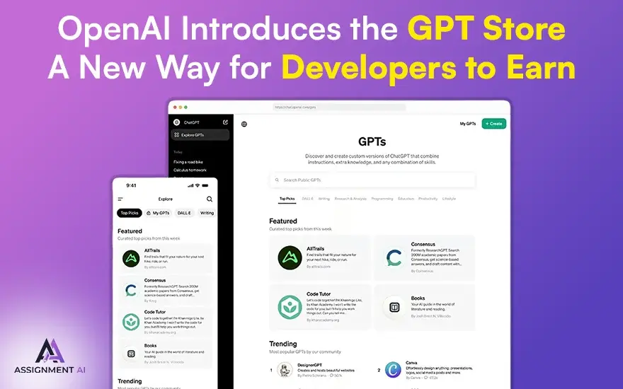 OpenAI Introduces the GPT Store: A New Way for Developers to Earn