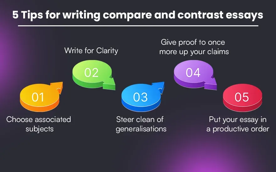 5 Tips for writing compare and contrast essays