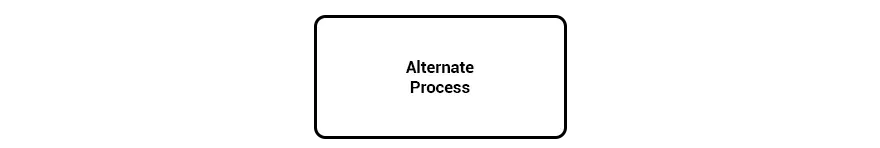 Alternate Process Symbol