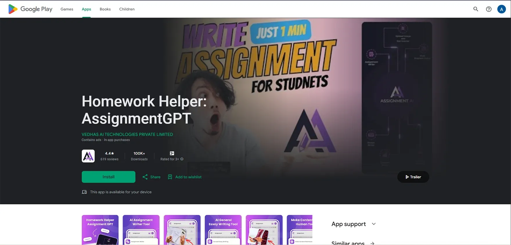 AssignmentGPT AI