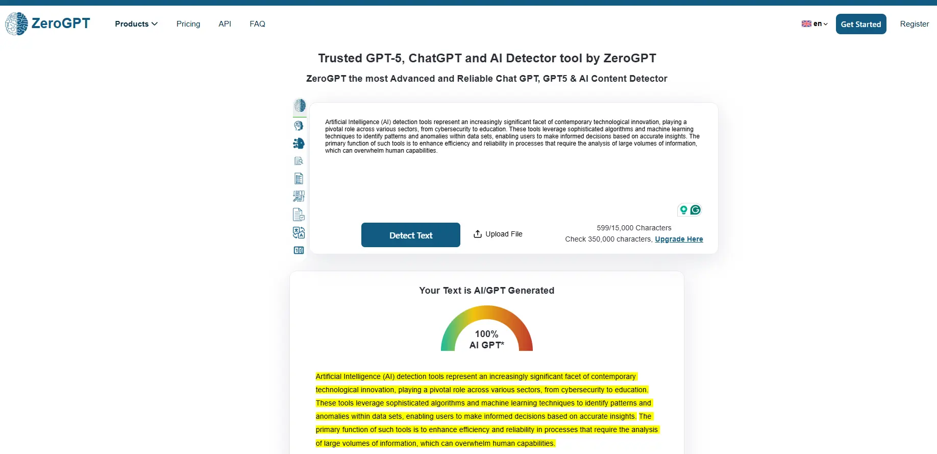 AssignmentGPT AI detector AssignmentGPT AI detector