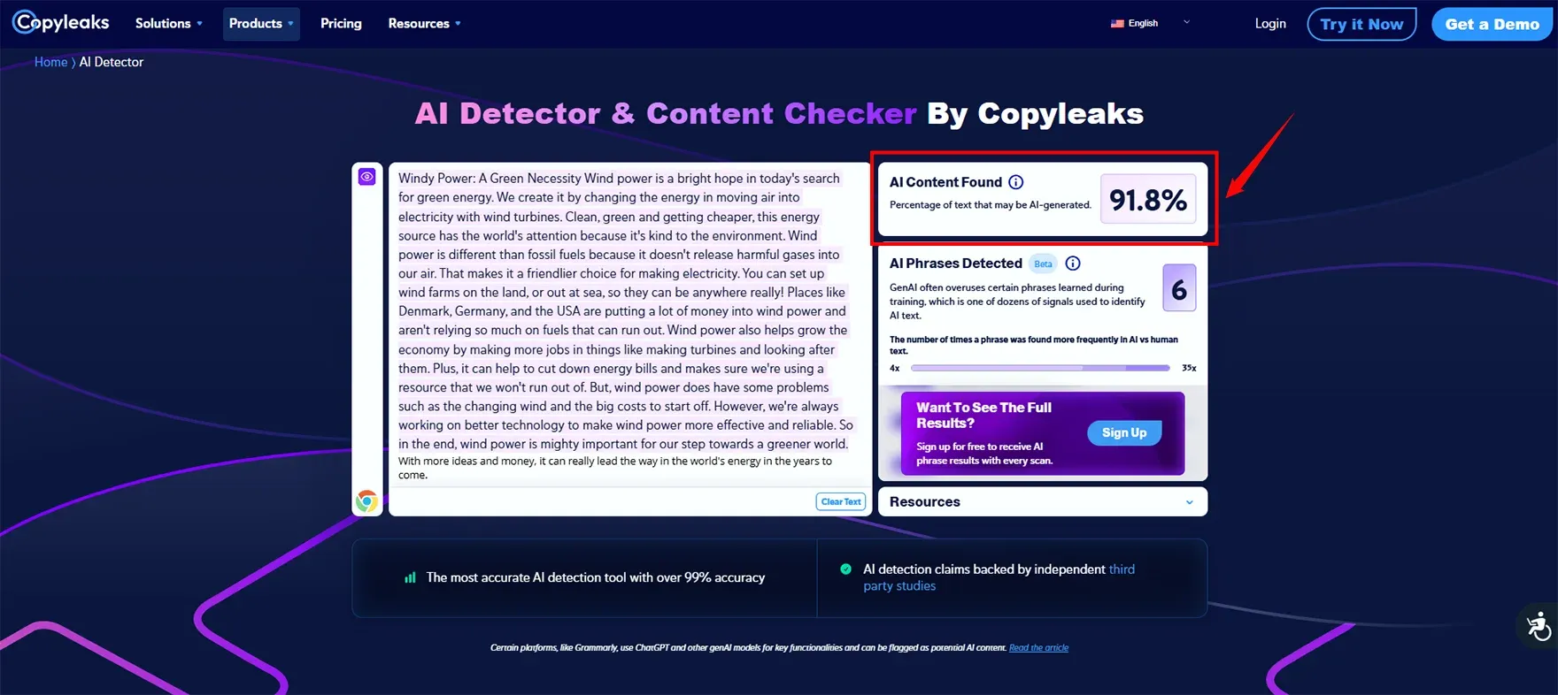 Checked Netus ai bypasser content In Copyleaks