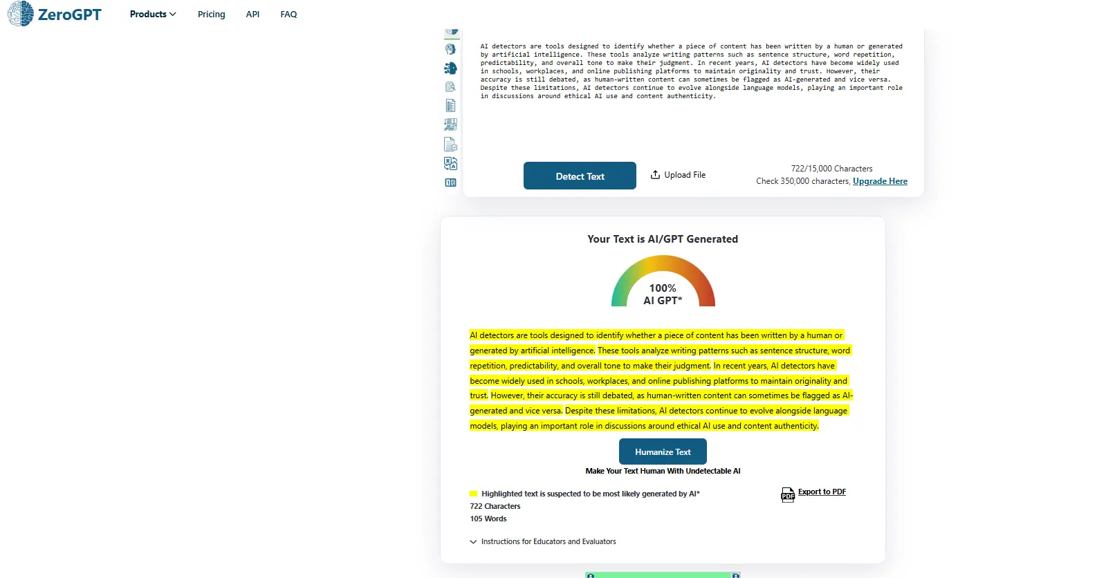 Copyleak detector Image