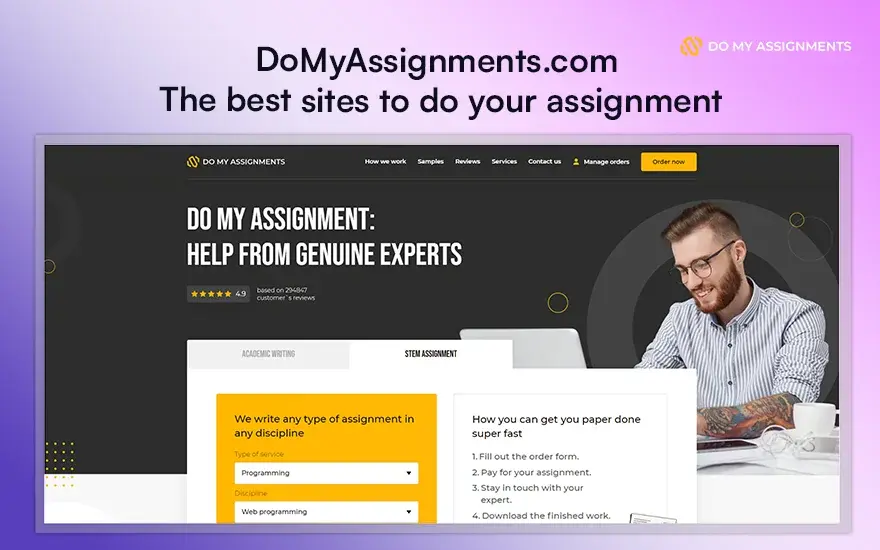 DoMyAssignments.com - The best sites to do your assignment