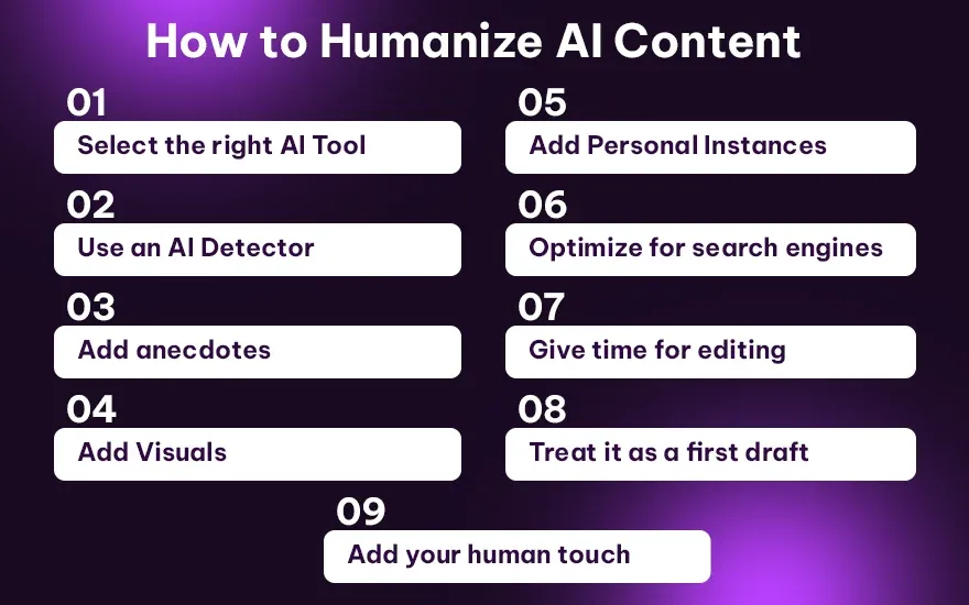 How to Humanize AI Content