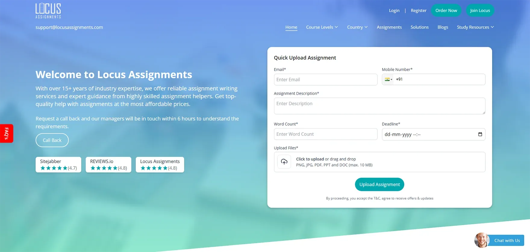 Locusassignments com