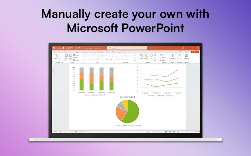 Manually create your own with Microsoft PowerPoint