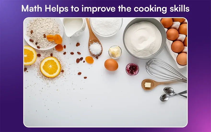 Math Helps to improve the cooking skills