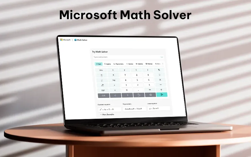 Microsoft Math Solver