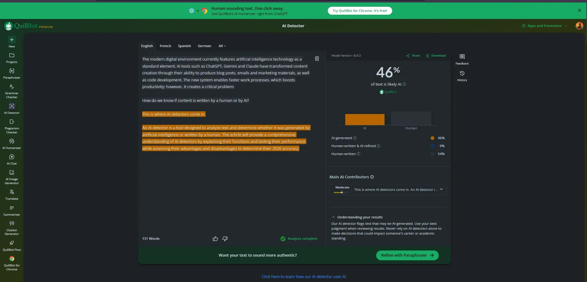 Quillbot screenshot .webp