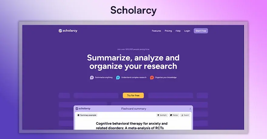 Scholarcy