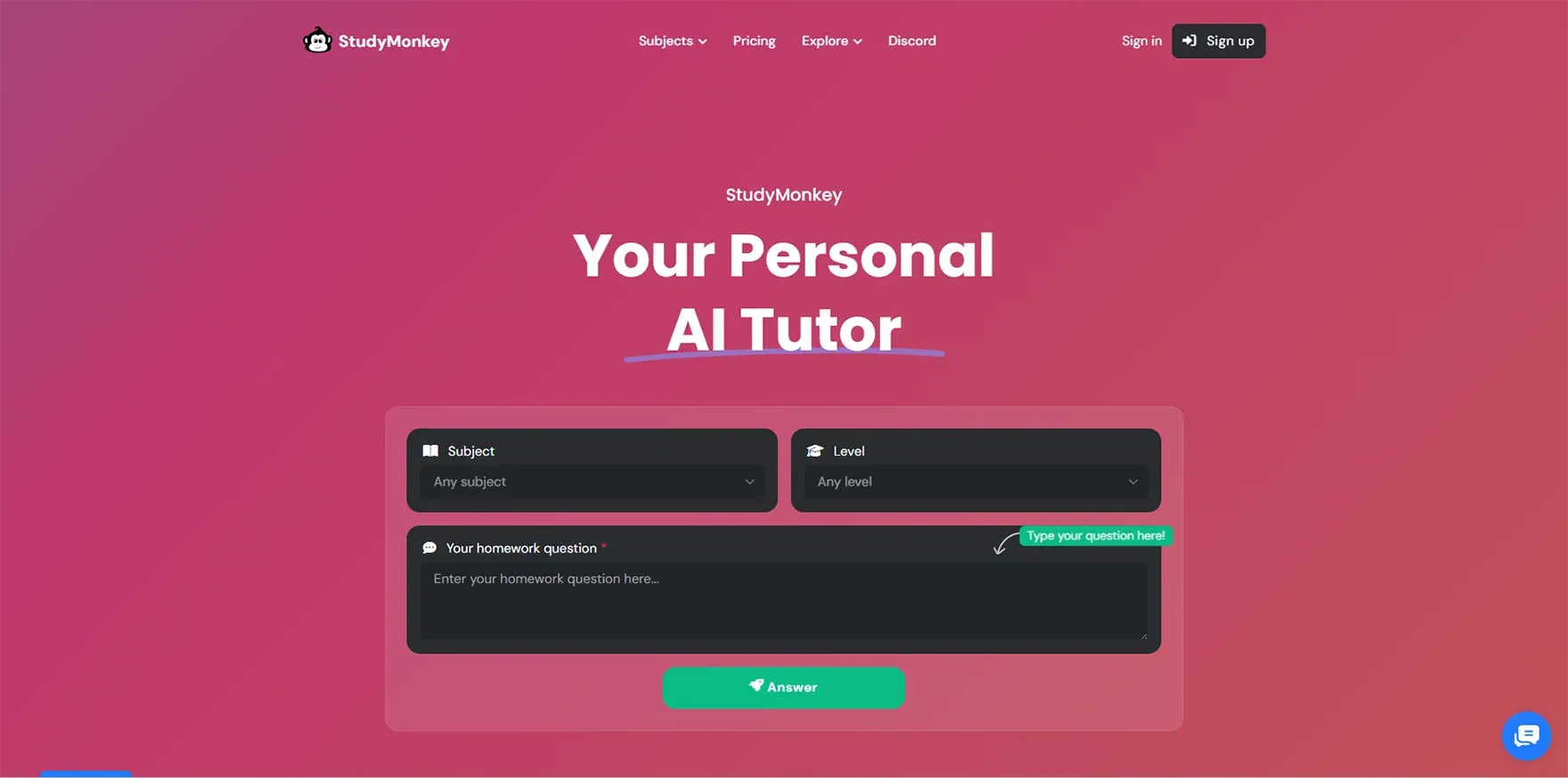 StudyMonkey AI