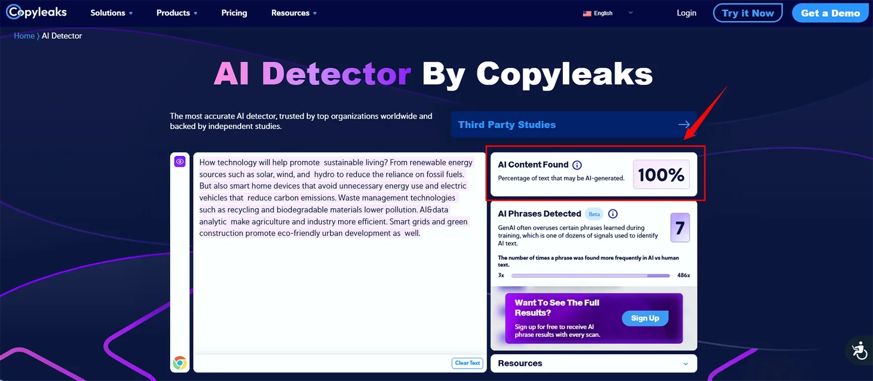 This humanize AI text check-in Copyleaks AI detector