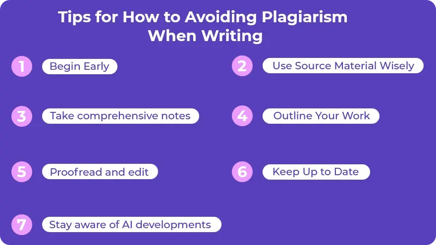 Tips for How to Avoiding Plagiarism When Writing