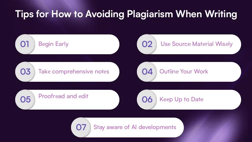 Tips for How to Avoiding Plagiarism When Writing