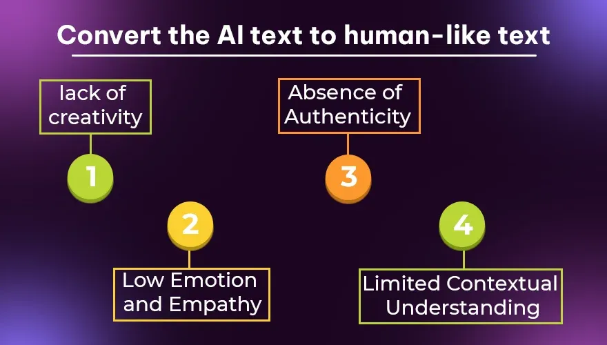 Why is it nеcеssary to convеrt thе AI tеxt to human-likе tеxt