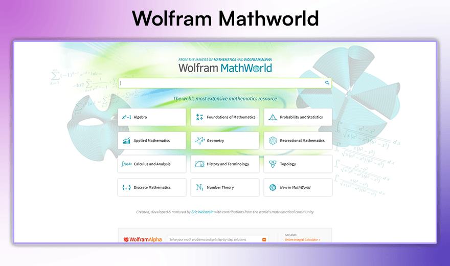 Wolfram Mathworld